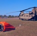 U.S. Army Chinook Flight Crew Assists With Wildfire Suppression