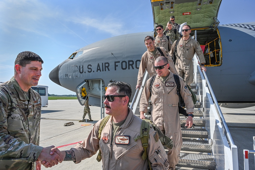 127th Air Refueling Group homecoming