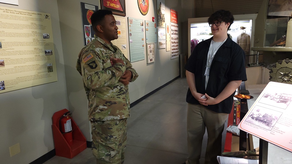 Eisenhower High School JROTC cadets immersed in Army life, history during Fort Sill visit