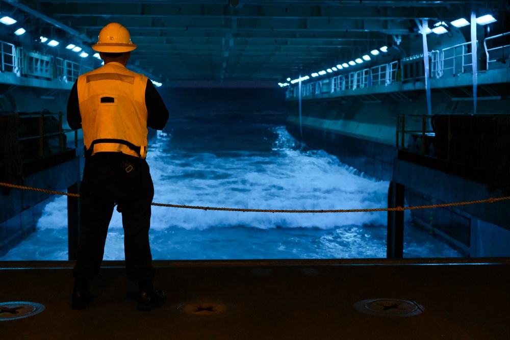 Ballasting Certification Aboard Boxer