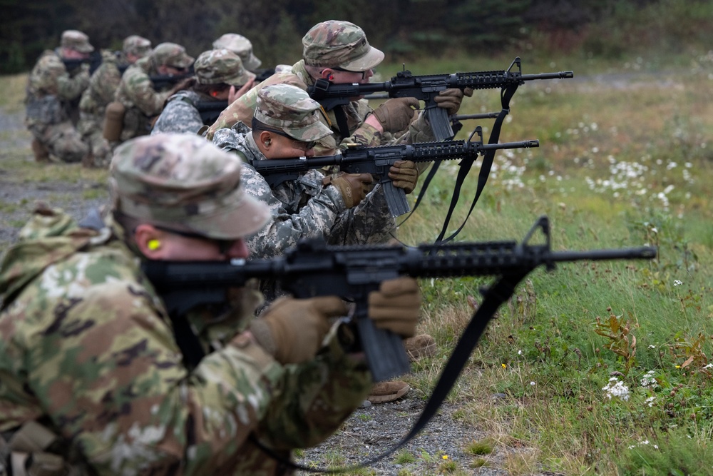 University Alaska Army ROTC cadets develop soldiering skills during Operation Resolute Phoenix