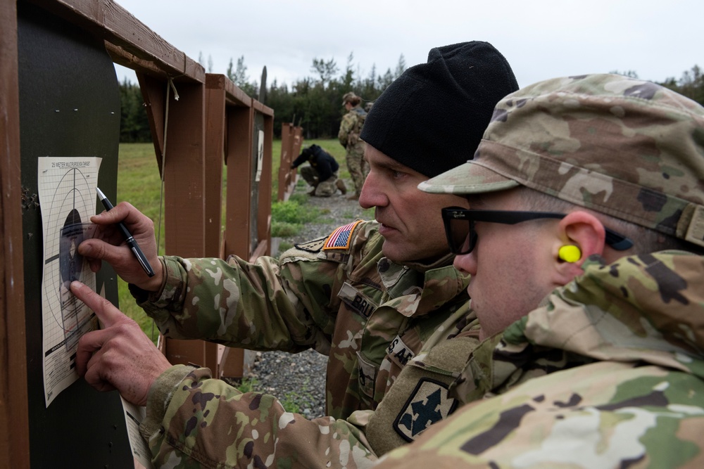 University Alaska Army ROTC cadets develop soldiering skills during Operation Resolute Phoenix