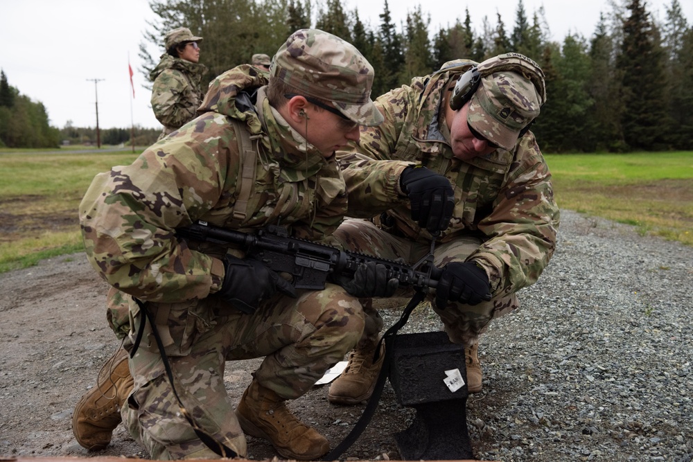 University Alaska Army ROTC cadets develop soldiering skills during Operation Resolute Phoenix