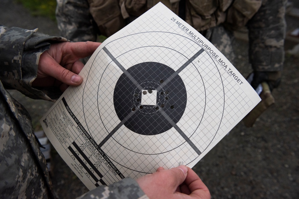 University Alaska Army ROTC cadets develop soldiering skills during Operation Resolute Phoenix