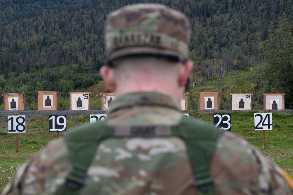 University Alaska Army ROTC cadets develop soldiering skills during Operation Resolute Phoenix