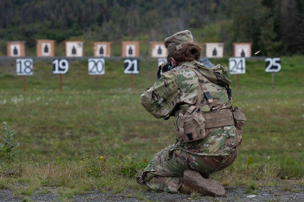 University Alaska Army ROTC cadets develop soldiering skills during Operation Resolute Phoenix