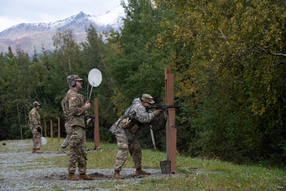 University Alaska Army ROTC cadets develop soldiering skills during Operation Resolute Phoenix