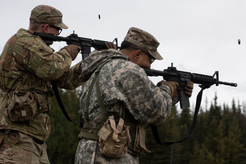 University Alaska Army ROTC cadets develop soldiering skills during Operation Resolute Phoenix