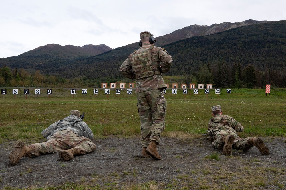 University Alaska Army ROTC cadets develop soldiering skills during Operation Resolute Phoenix