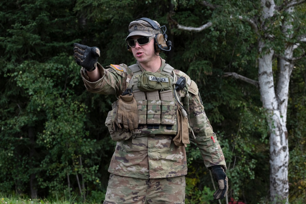 University Alaska Army ROTC cadets develop soldiering skills during Operation Resolute Phoenix