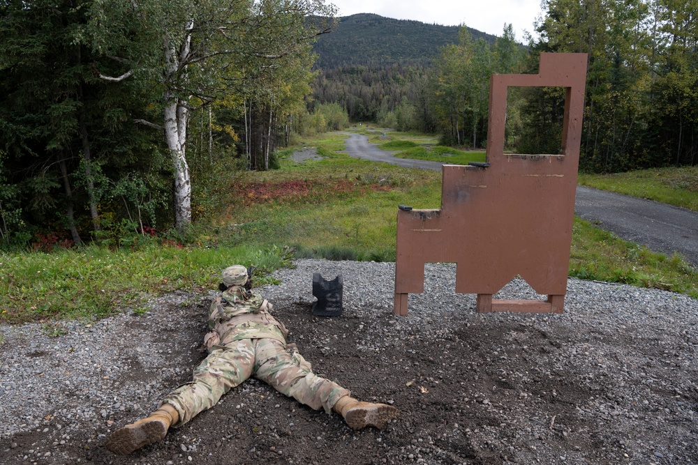 University Alaska Army ROTC cadets develop soldiering skills during Operation Resolute Phoenix