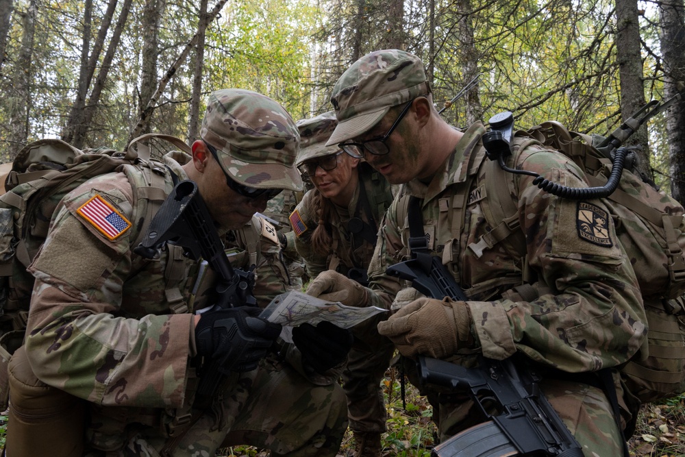 University Alaska Army ROTC cadets develop soldiering skills during Operation Resolute Phoenix