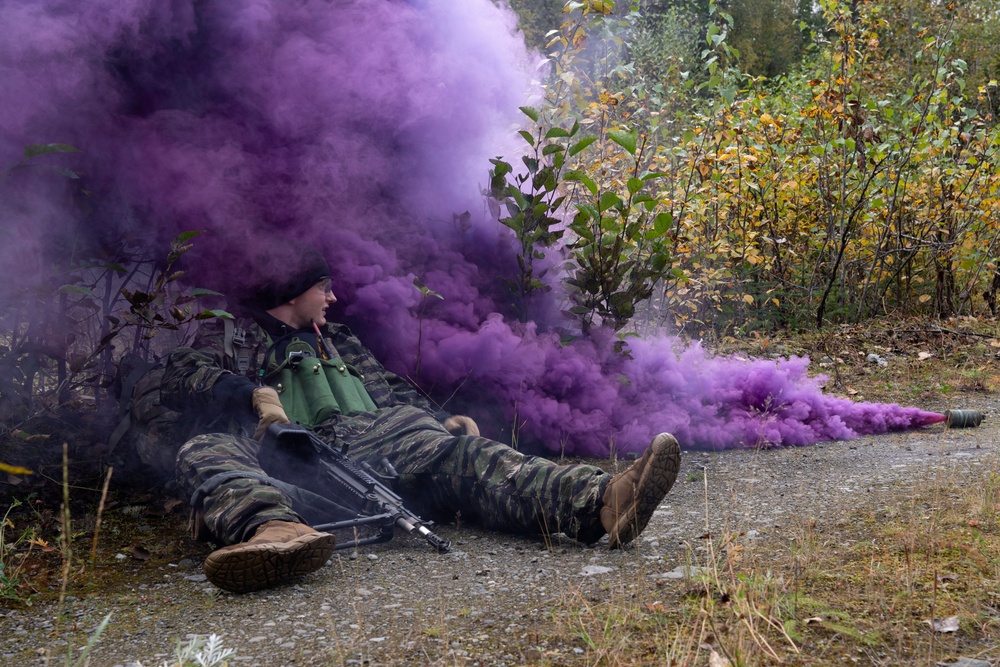 University Alaska Army ROTC cadets develop soldiering skills during Operation Resolute Phoenix