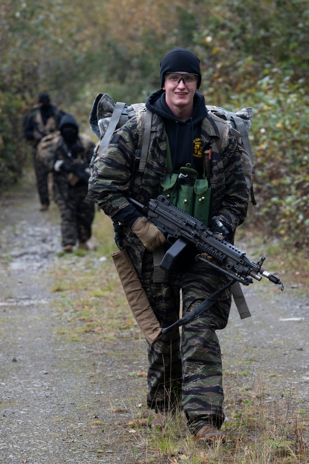 University Alaska Army ROTC cadets develop soldiering skills during Operation Resolute Phoenix