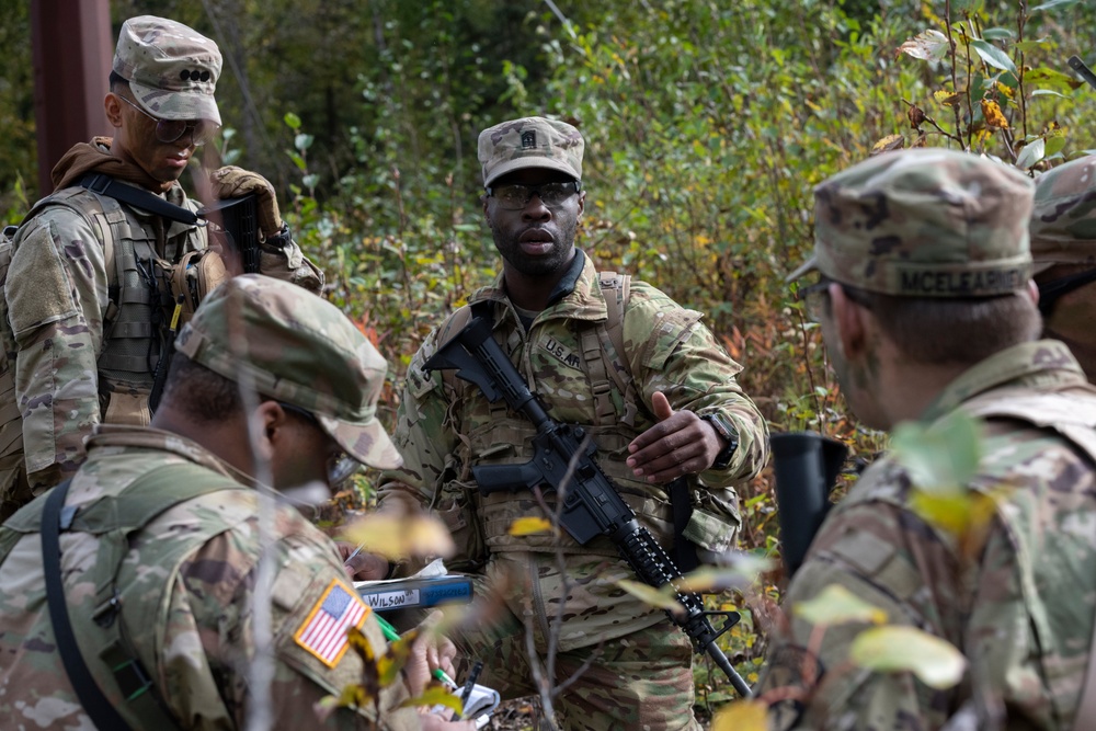 University Alaska Army ROTC cadets develop soldiering skills during Operation Resolute Phoenix