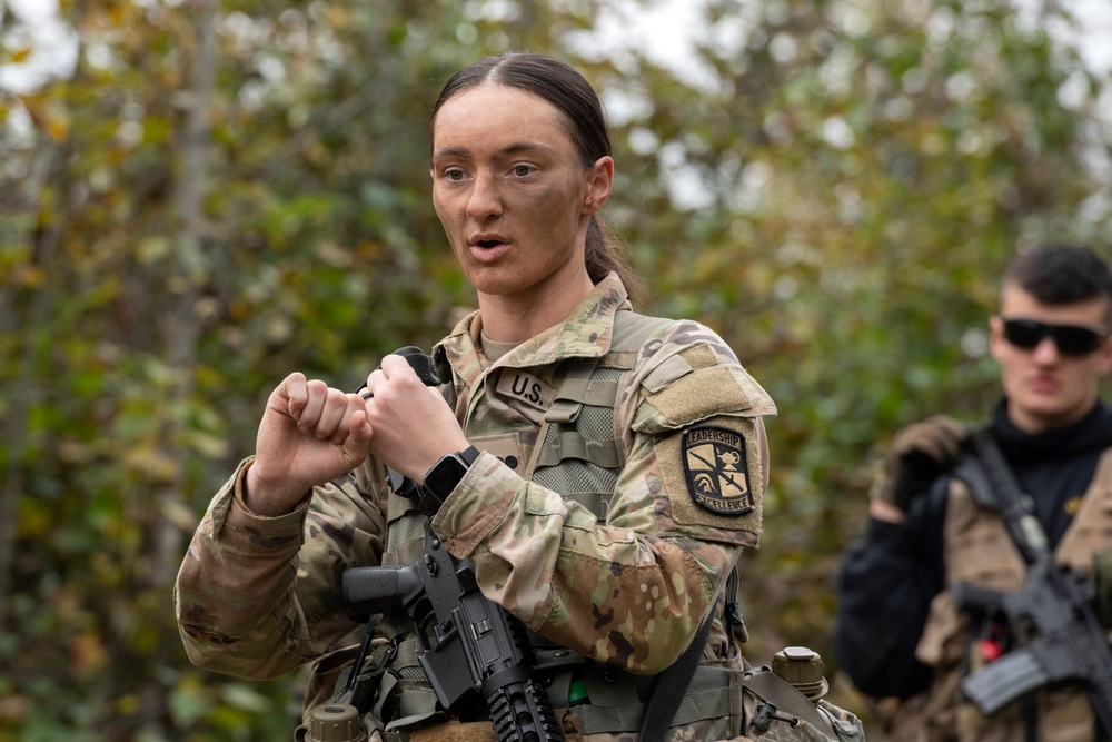 University Alaska Army ROTC cadets develop soldiering skills during Operation Resolute Phoenix