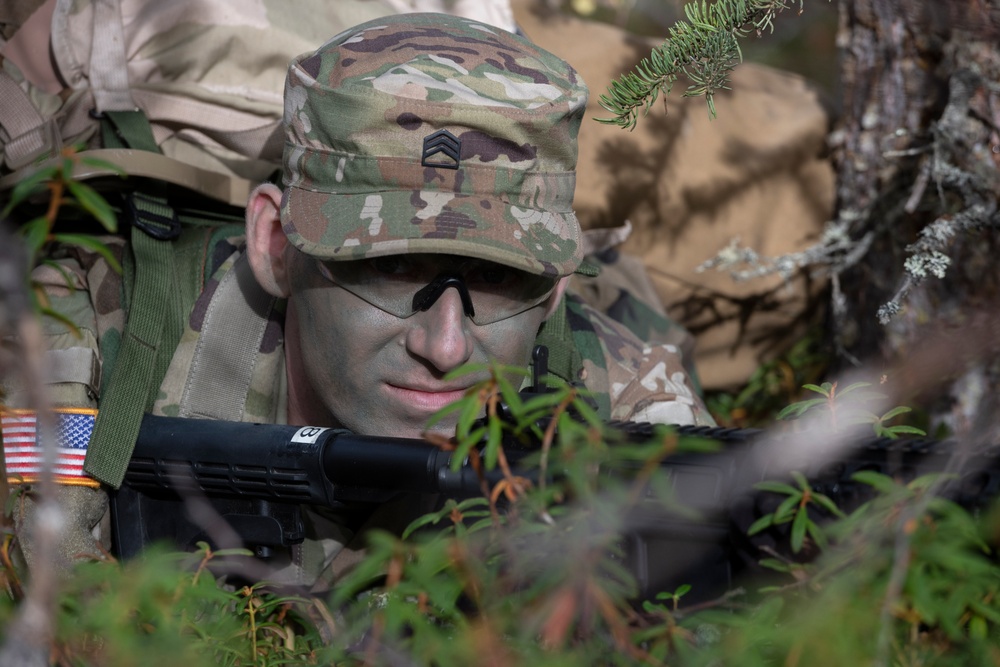 University Alaska Army ROTC cadets develop soldiering skills during Operation Resolute Phoenix