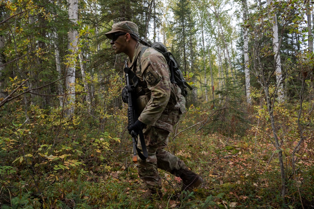 University Alaska Army ROTC cadets develop soldiering skills during Operation Resolute Phoenix