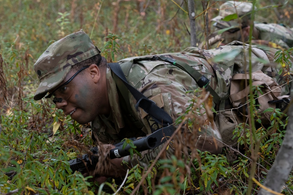 University Alaska Army ROTC cadets develop soldiering skills during Operation Resolute Phoenix