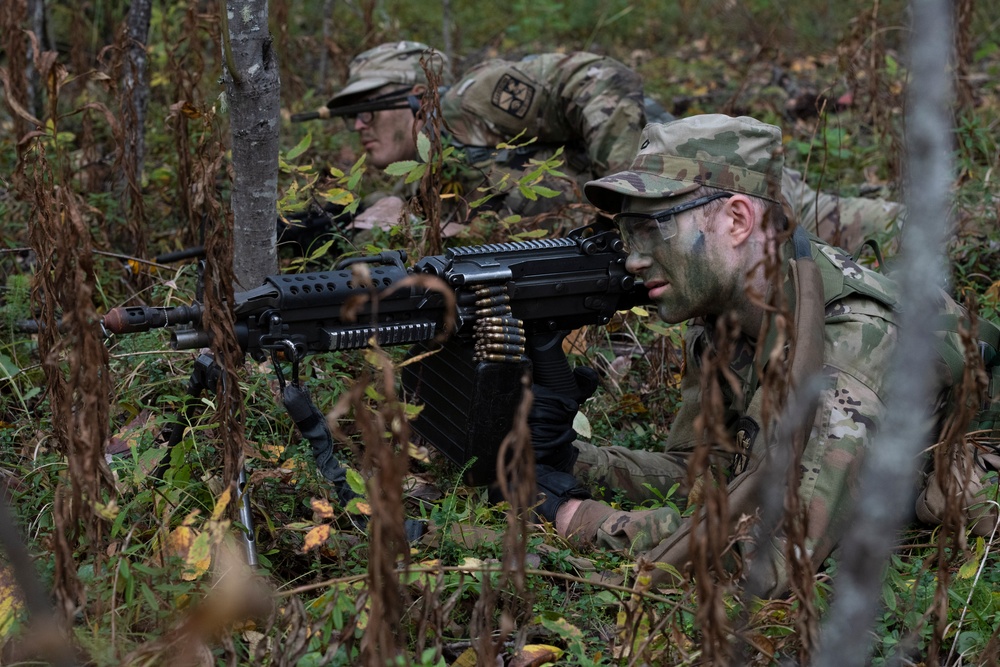 University Alaska Army ROTC cadets develop soldiering skills during Operation Resolute Phoenix