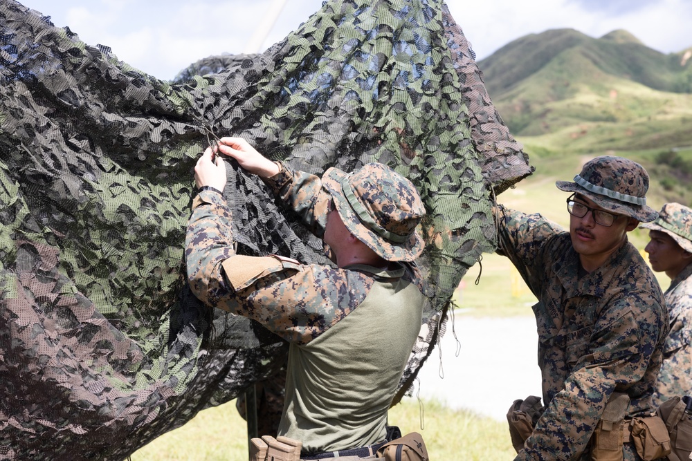 5th ANGLICO Conducts a Mortar Shoot
