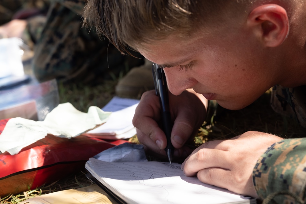 5th ANGLICO Conducts a Mortar Shoot