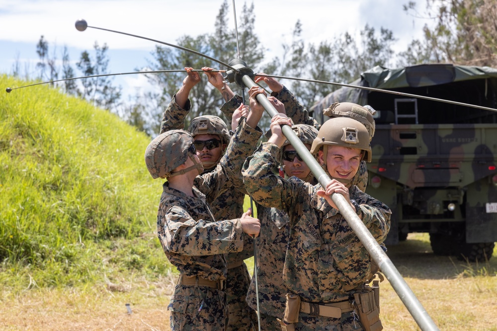 5th ANGLICO Conducts a Mortar Shoot