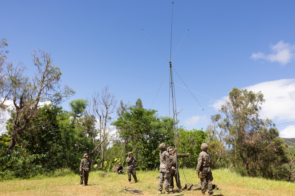 5th ANGLICO Conducts a Mortar Shoot