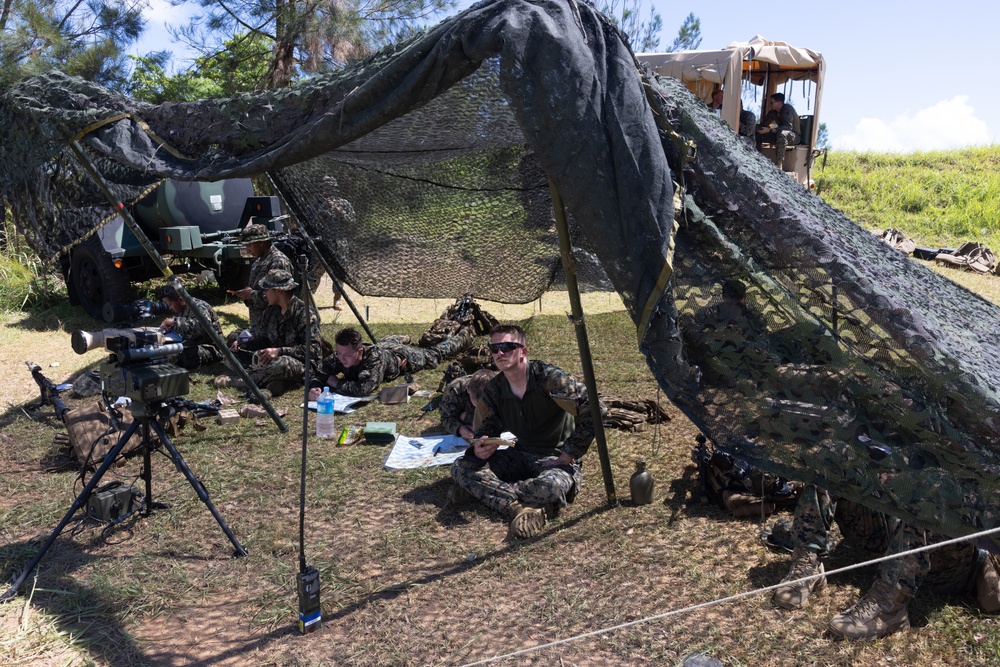 5th ANGLICO Conducts a Mortar Shoot