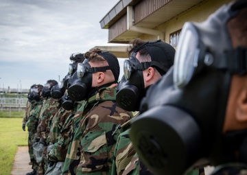 MARFORK Marines participate in CBRN qualification