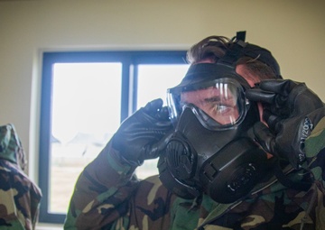 MARFORK Marines participate in CBRN qualification