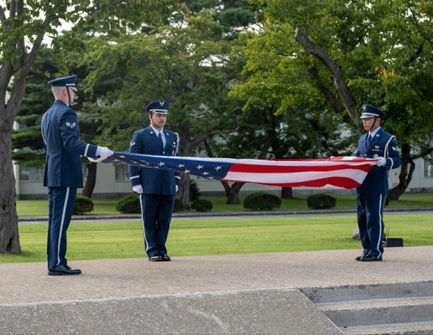 Misawa Air Base holds POW/MIA Remembrance Closing Ceremony