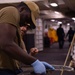 USS Ronald Reagan (CVN 76) Sailors conduct daily maintenance