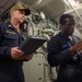 USS Ronald Reagan (CVN 76) Sailors conduct daily maintenance