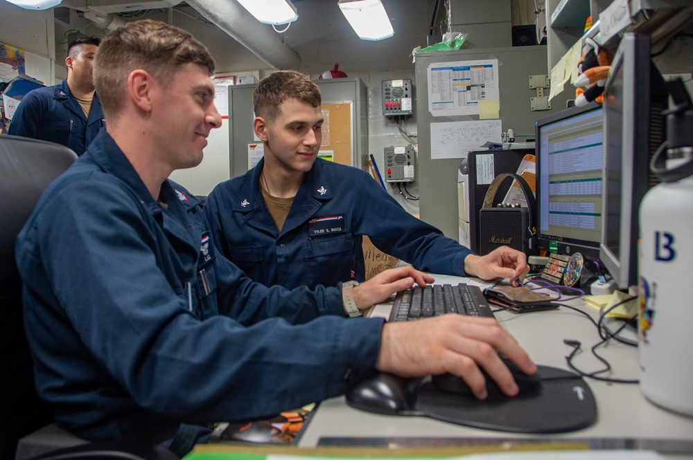 USS Ronald Reagan (CVN 76) medical Sailors conduct daily operations