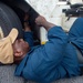 USS Ronald Reagan (CVN 76) Sailors conduct daily maintenance