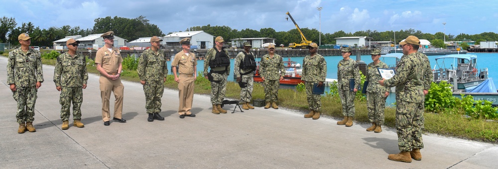 NSF Diego Garcia SIMBBC course graduation – September 2023
