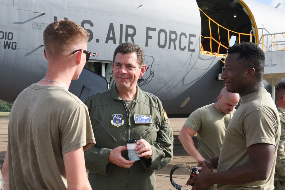 Air Guard Director rides on refueling mission in Thailand