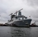 USS Arlington enters dry dock