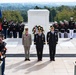 France Chief of Defense Staff Gen. Thierry Burkhard Participates in an Armed Forces Full Honors Wreath-Laying Ceremony at the Tomb of the Unknown Soldier