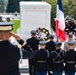 France Chief of Defense Staff Gen. Thierry Burkhard Participates in an Armed Forces Full Honors Wreath-Laying Ceremony at the Tomb of the Unknown Soldier