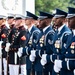 France Chief of Defense Staff Gen. Thierry Burkhard Participates in an Armed Forces Full Honors Wreath-Laying Ceremony at the Tomb of the Unknown Soldier