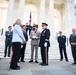 France Chief of Defense Staff Gen. Thierry Burkhard Participates in an Armed Forces Full Honors Wreath-Laying Ceremony at the Tomb of the Unknown Soldier