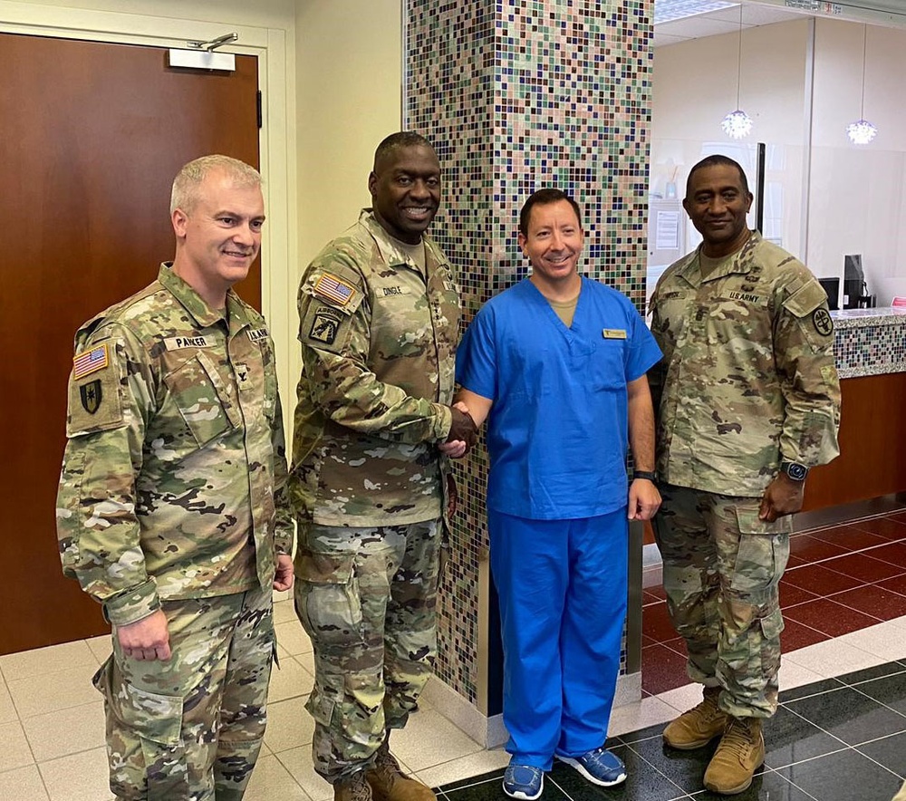 A focus on collaboration: Lt. Gen. Dingle's visit to Vicenza Health Clinic