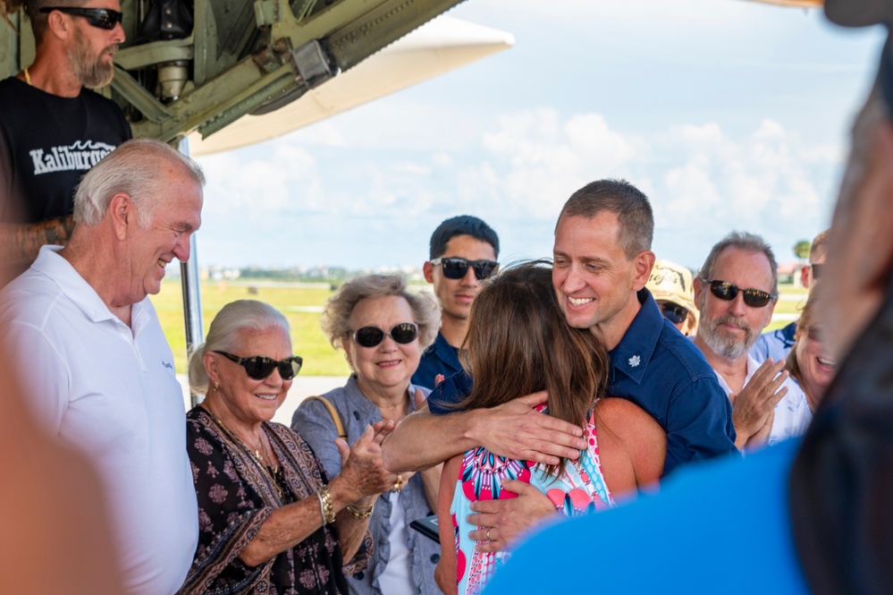 Coast Guard, partner agencies reunite with survivor in St. Augustine