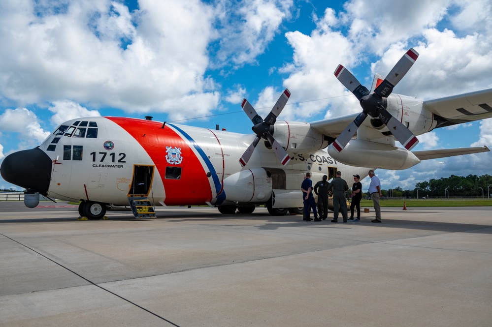 Coast Guard, partner agencies reunite with survivor in St. Augustine