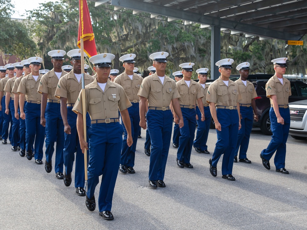 Ocala native graduates as the honor graduate for platoon 1064, Alpha Company, Marine Corps Recruit Depot Parris Island