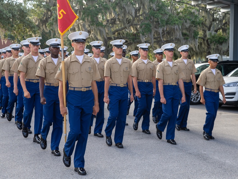 Eustis native, with platoon 1065, graduates as the honor graduate for Alpha Company, Marine Corps Recruit Depot Parris Island