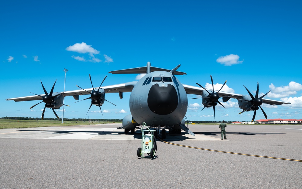 Spanish Air Force stops over at MacDill enroute to Green Flag