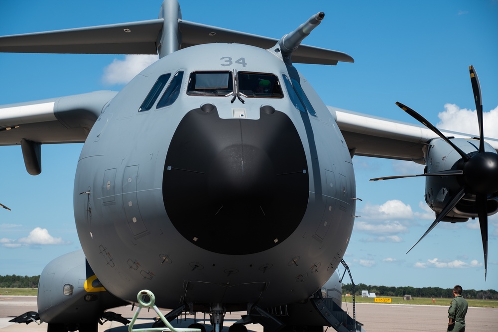 Spanish Air Force stops over at MacDill enroute to Green Flag